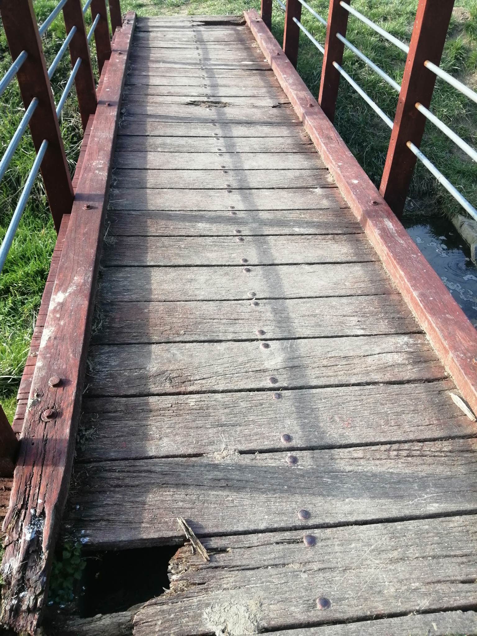 Életveszélyes az Aranyoslapi forrás melletti híd