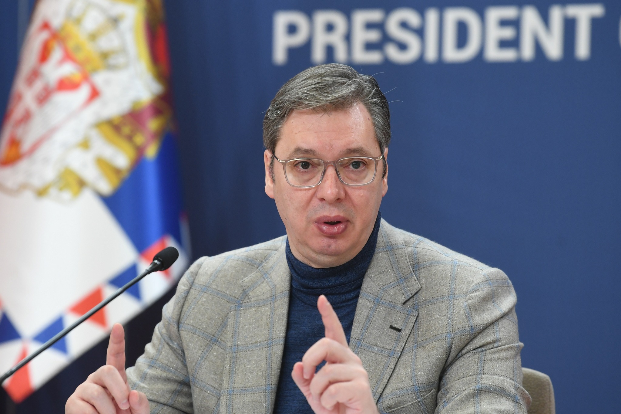 A szerb elnök nem támogatja a Putyin elleni elfogatóparancsot